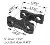 Rear of Front - Leaf Spring Shackle - M987